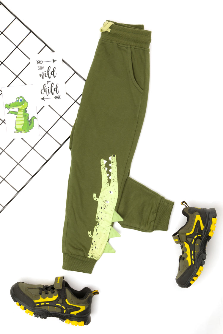 Toddler Boys Crocodile Pants
