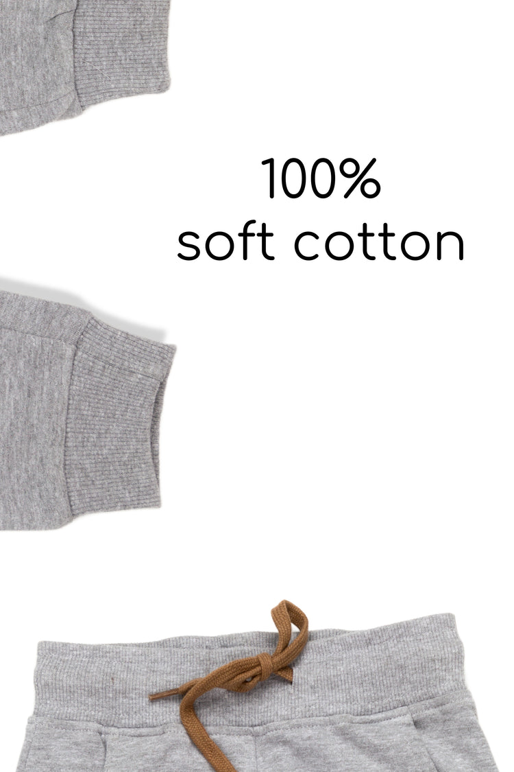 Toddler Boys 3D Knee Bear Pants