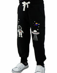 Young Astronaut 100% Cotton with Playful Embroidery Pants